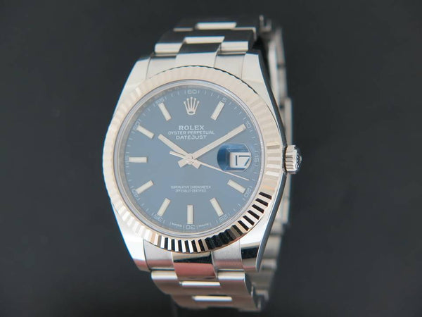Rolex Datejust 41 Blue Dial