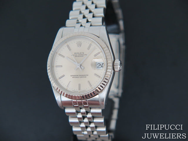 Rolex Datejust Silver Dial