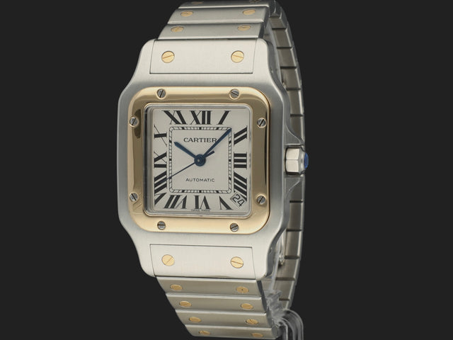 Cartier Santos Galbee XL Gold/Steel W20099C4 / 2823 2823 W20099C4