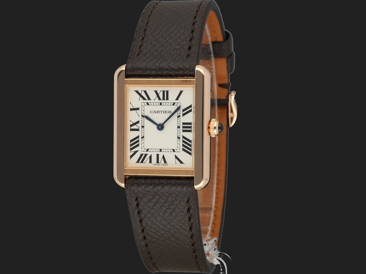 Cartier Tank Solo Small Rose Gold W5200024 / 3168 (1)
