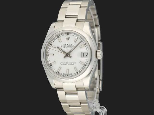 Rolex Datejust 31 White Dial 178240