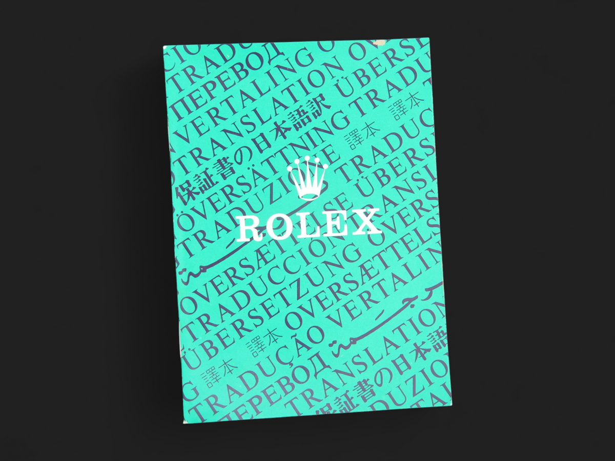 Rolex Translation Booklet (1)