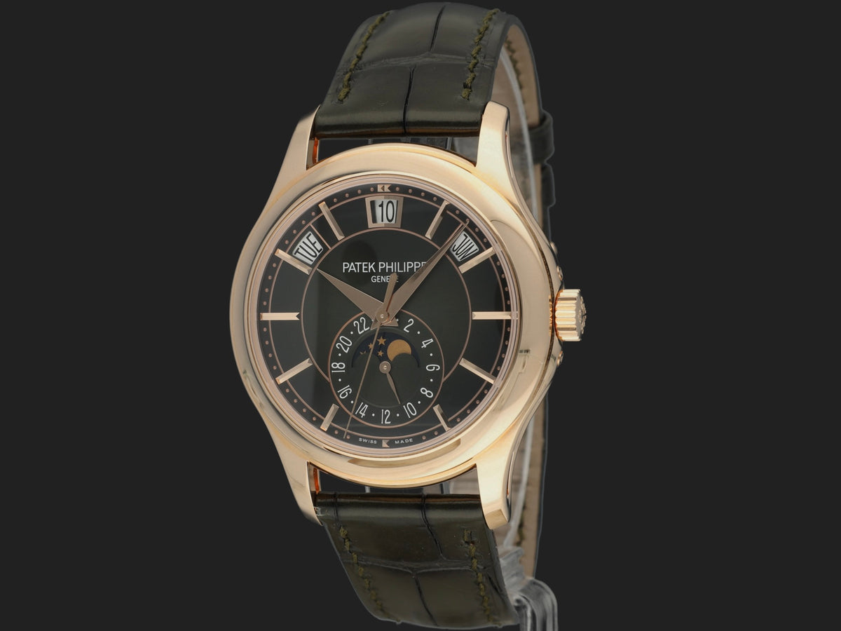 Patek Philippe Annual Calendar Moon Phases Green Dial 5205R  5205R-011 (1)