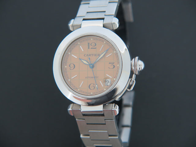 Cartier Pasha C Automatic Salmon Dial 2324