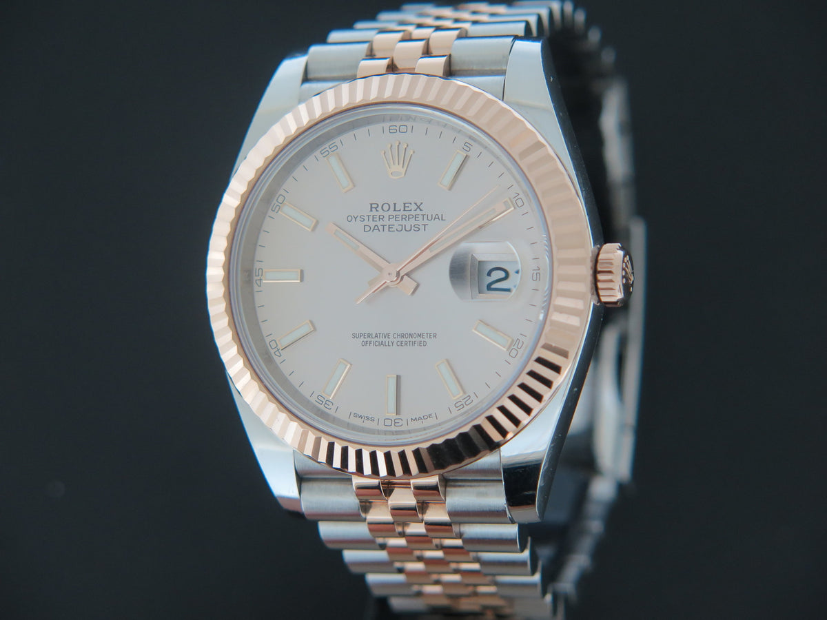 Rolex Datejust 41 Everosegold/Steel Sundust Dial 126331 (1)