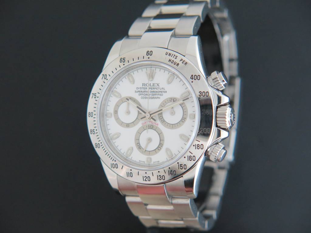 Rolex Daytona White Dial 116520   (1)