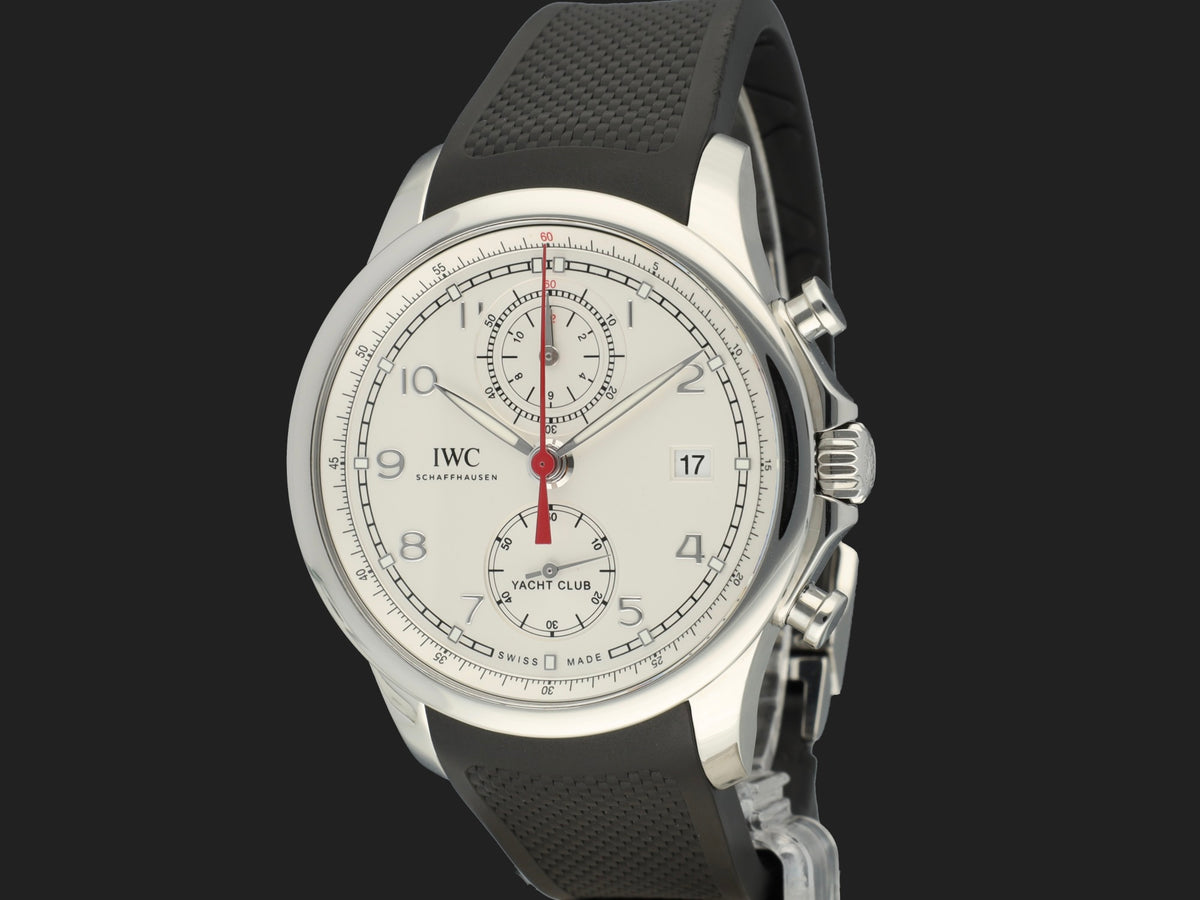 IWC Portugieser Yacht Club Chronograph Silver Dial IW390502 (1)