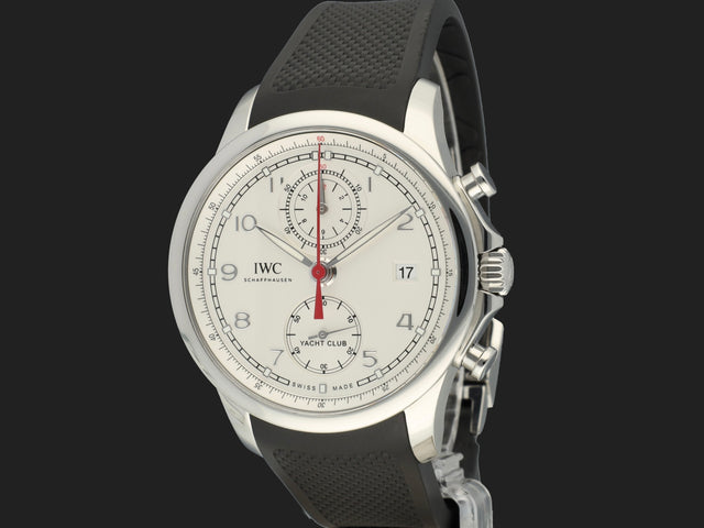 IWC Portugieser Yacht Club Chronograph Silver Dial