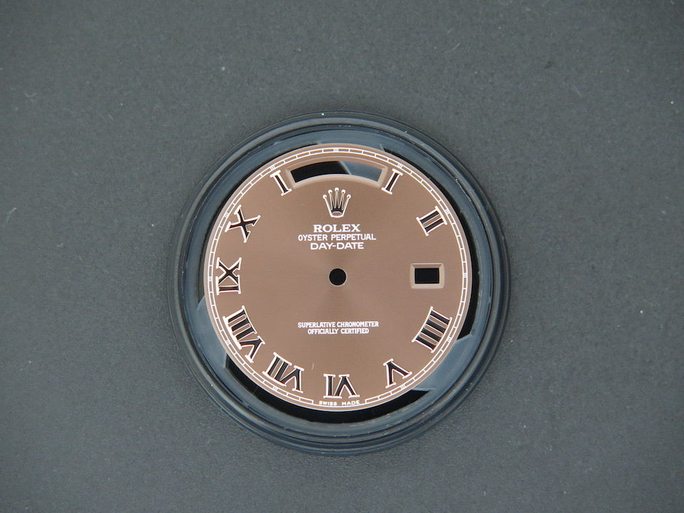 Rolex Day-Date II Bronze Dial 218239 (1)