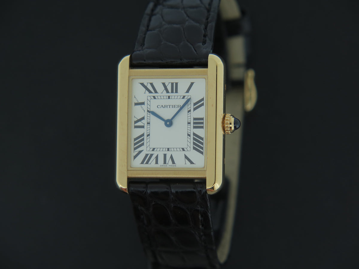 Cartier Tank Solo Small Yellow Gold W5200002 / 3168 (1)