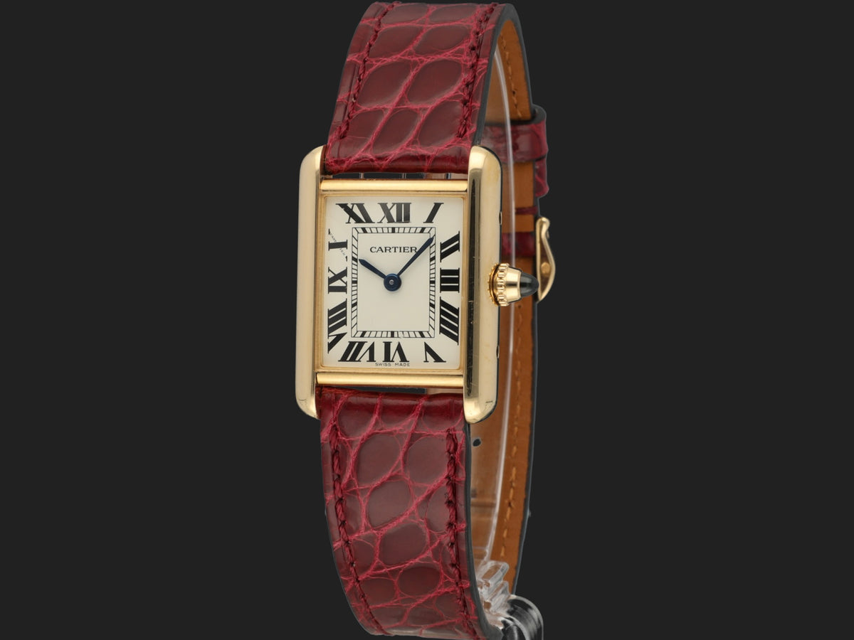 Cartier Tank Louis SM Yellow Gold W1529856 / 2442 (1)