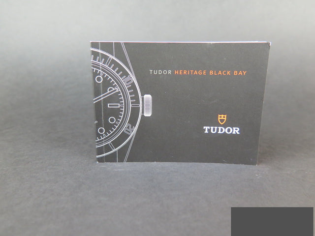 Tudor Heritage Black Bay Booklet Italian 2014