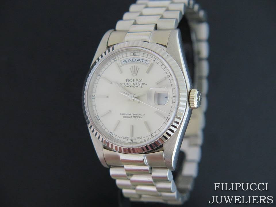 Rolex Day-Date White Gold 18239 (1)