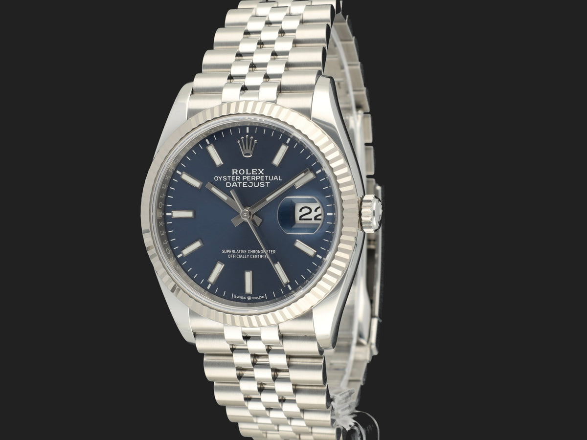 Rolex Datejust 36 Blue Dial 126234 (1)