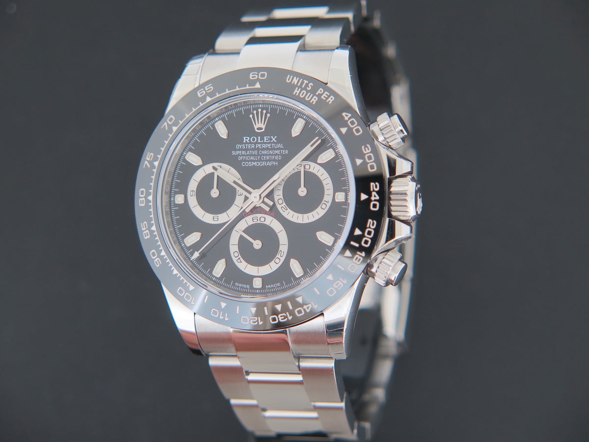 Rolex Daytona Black Dial 116500LN NEW (1)