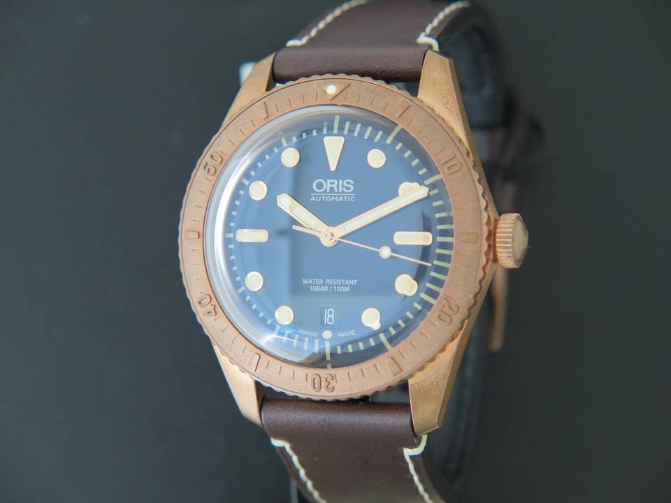 Oris Carl Brashear Bronze LTD NEW 01 733 7720 3185-Set LS (1)