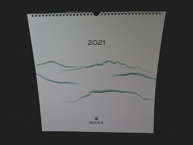 Rolex Calendar 2021 NEW