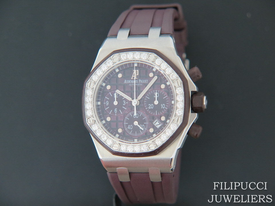 Audemars Piguet Royal Oak Offshore Chrono Diamonds 26048SK  (1)