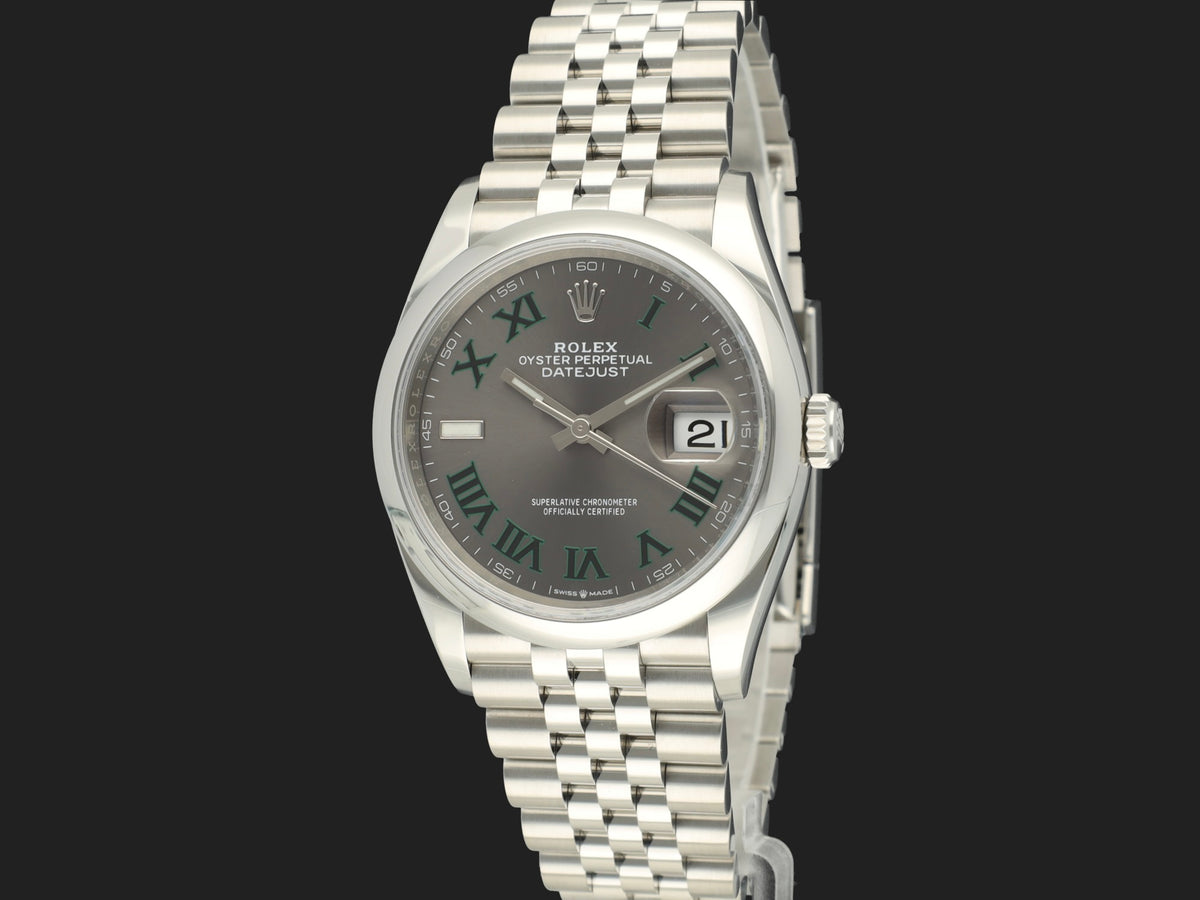 Rolex Datejust 36 Wimbledon Dial 126200 (1)