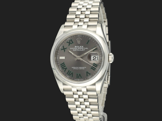 Rolex Datejust 36 Wimbledon Dial 126200