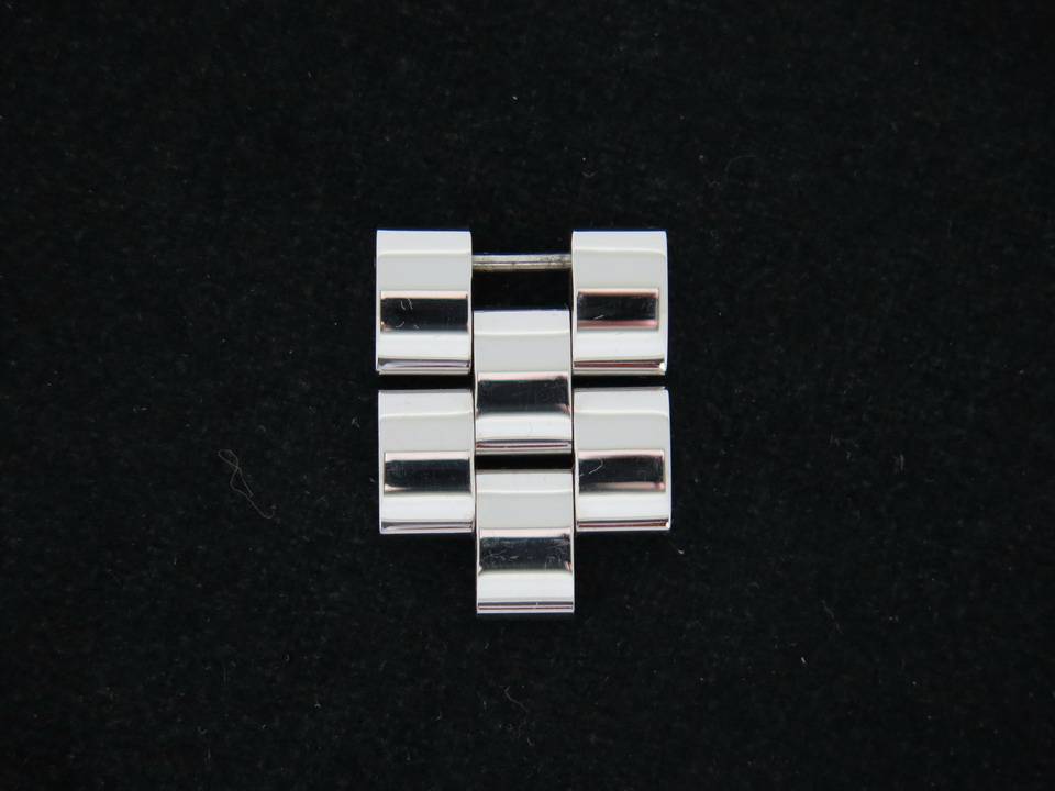 Baume & Mercier 2X Hampton Link Steel 18mm