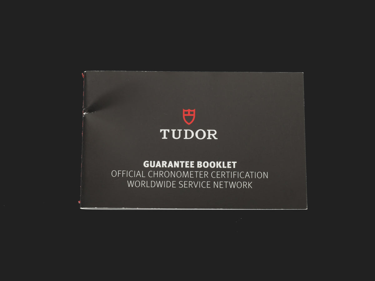 Tudor Guarantee Booklet (1)