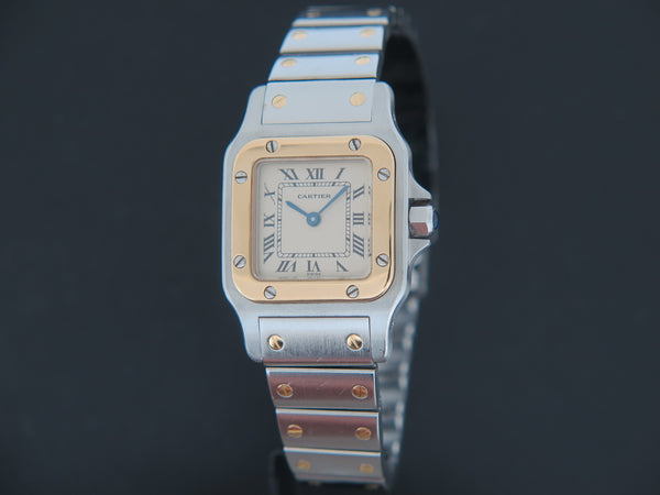 Cartier Santos Galbée Gold/Steel