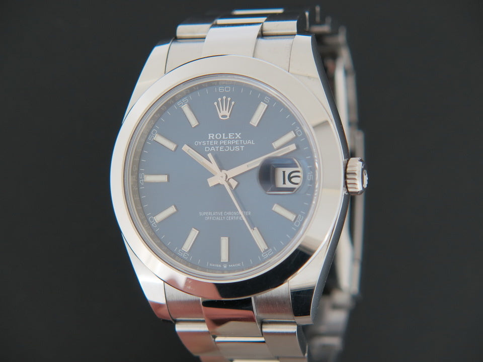 Rolex Datejust 41 Blue Dial  126300 214270 (1)