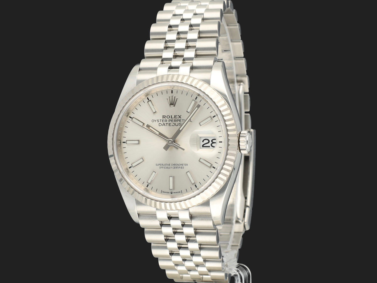 Rolex Datejust 36 Silver Dial 126234 (1)
