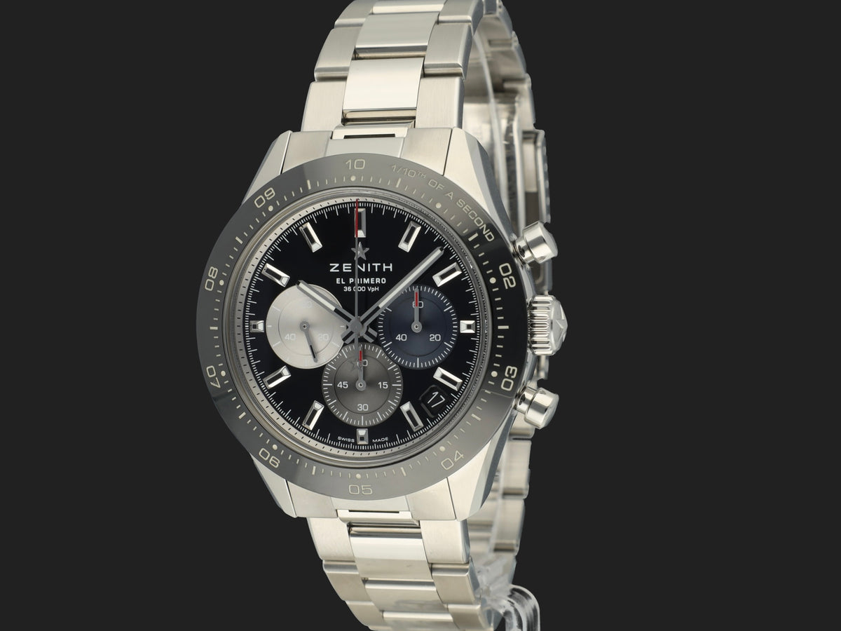 Zenith Chronomaster Sport El Primero Black Dial 03.3100.3600/21.c822 (1)