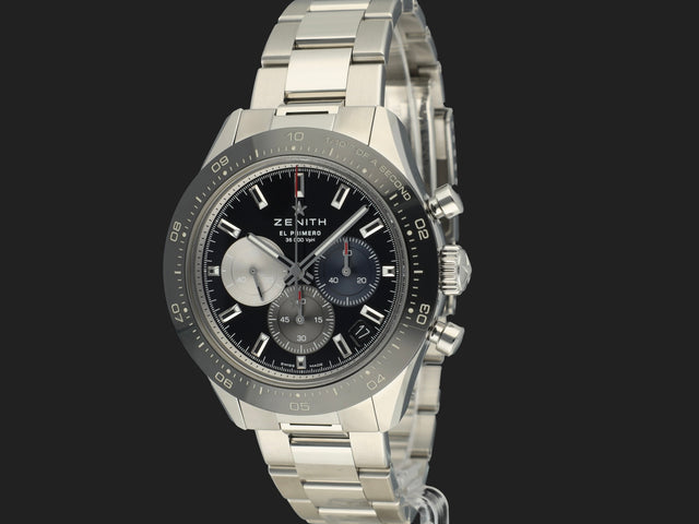 Zenith Chronomaster Sport El Primero Black Dial 03.3100.3600/21.c822 03.3100.3600/21.M3100