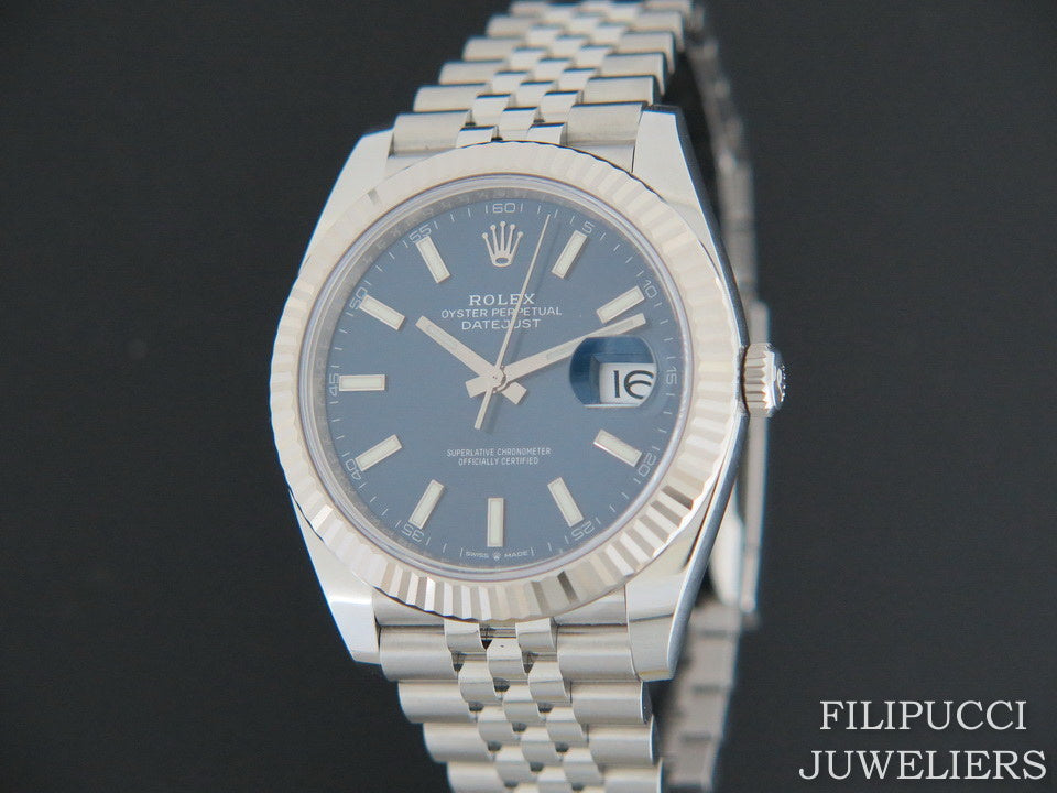 Rolex Datejust 41 Blue Dial 126334 NEW (1)