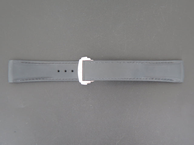 Omega Rubber Strap with Folding Clasp 22MM