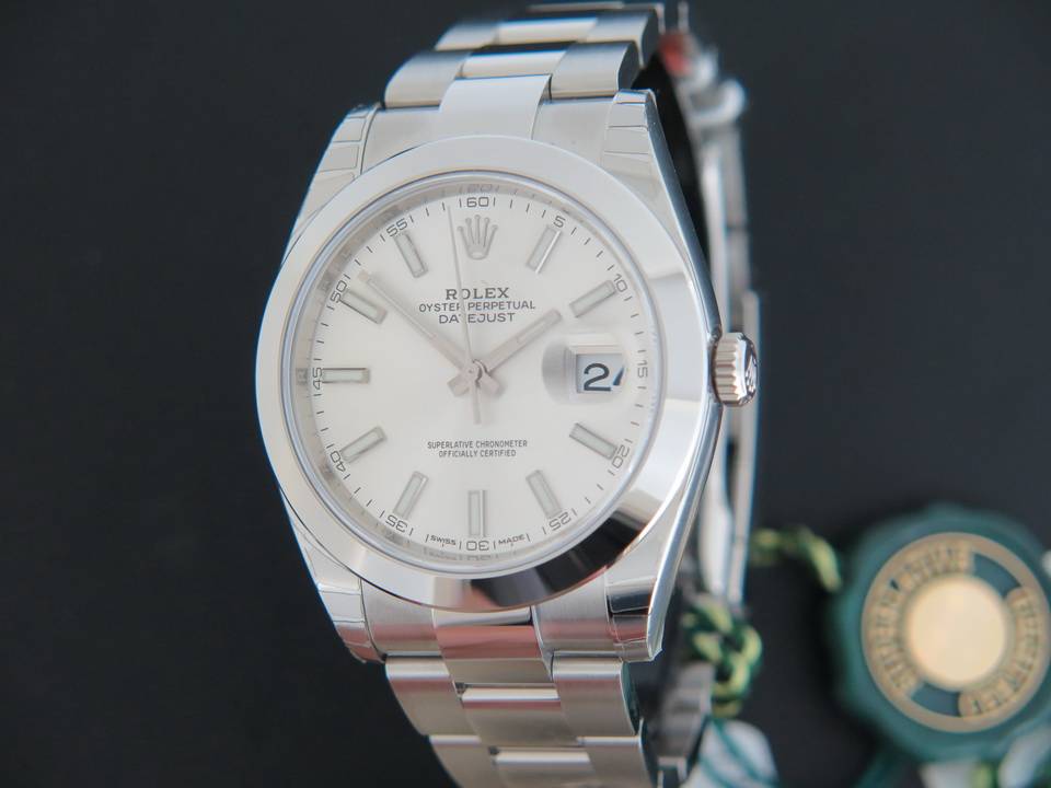 Rolex Datejust 41 Silver Dial NEW 126300  (1)