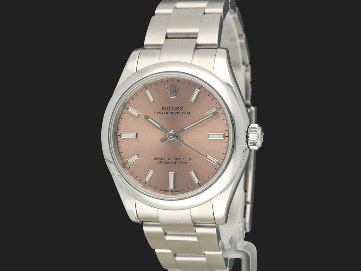 Rolex Oyster Perpetual 31 Pink Dial 277200 (1)