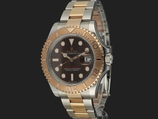Rolex Yacht-Master Everose/Steel Chocolate Dial