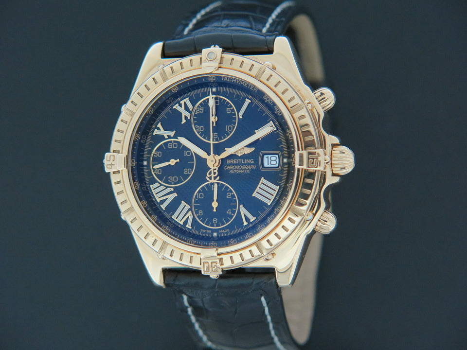 Breitling Crosswind Chronograph Yellow Gold K13055 (1)