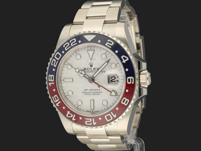 Rolex GMT-Master II White Gold Meteorite Dial