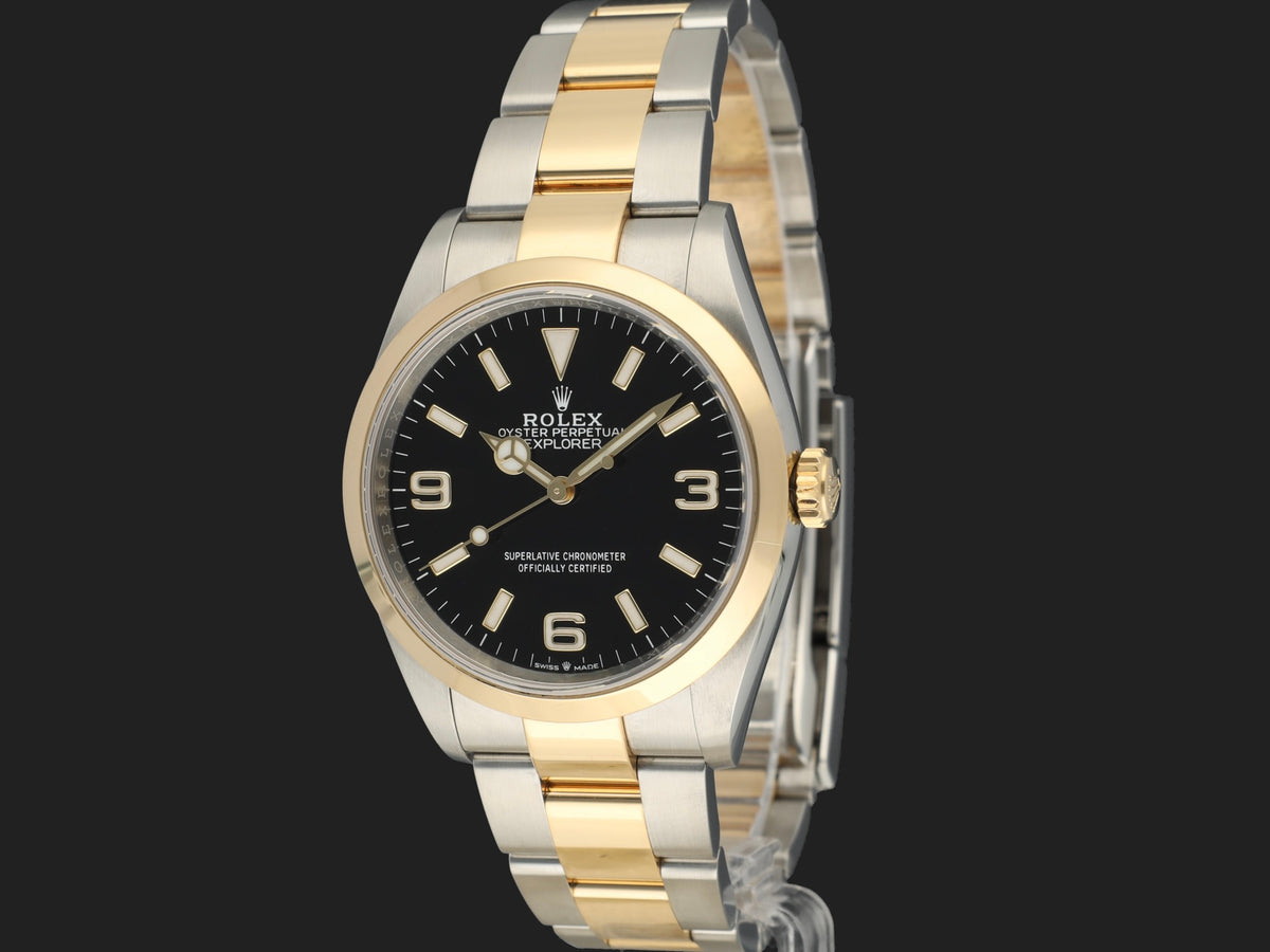 Rolex Explorer 36 Gold/Steel 124273 (1)