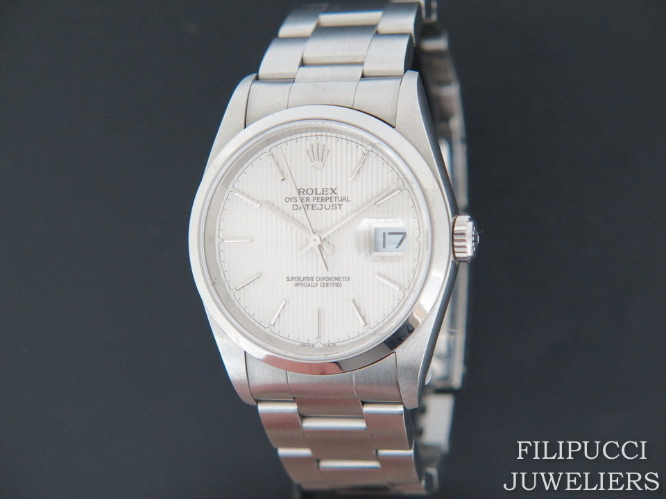 Rolex Datejust Tapestry Dial 16200  (1)