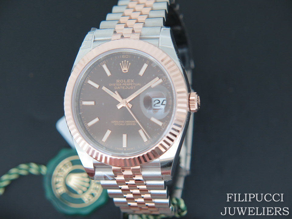 Rolex Datejust 41 Everosegold/Steel 126331 Choco Dial NEW 2020 (1)