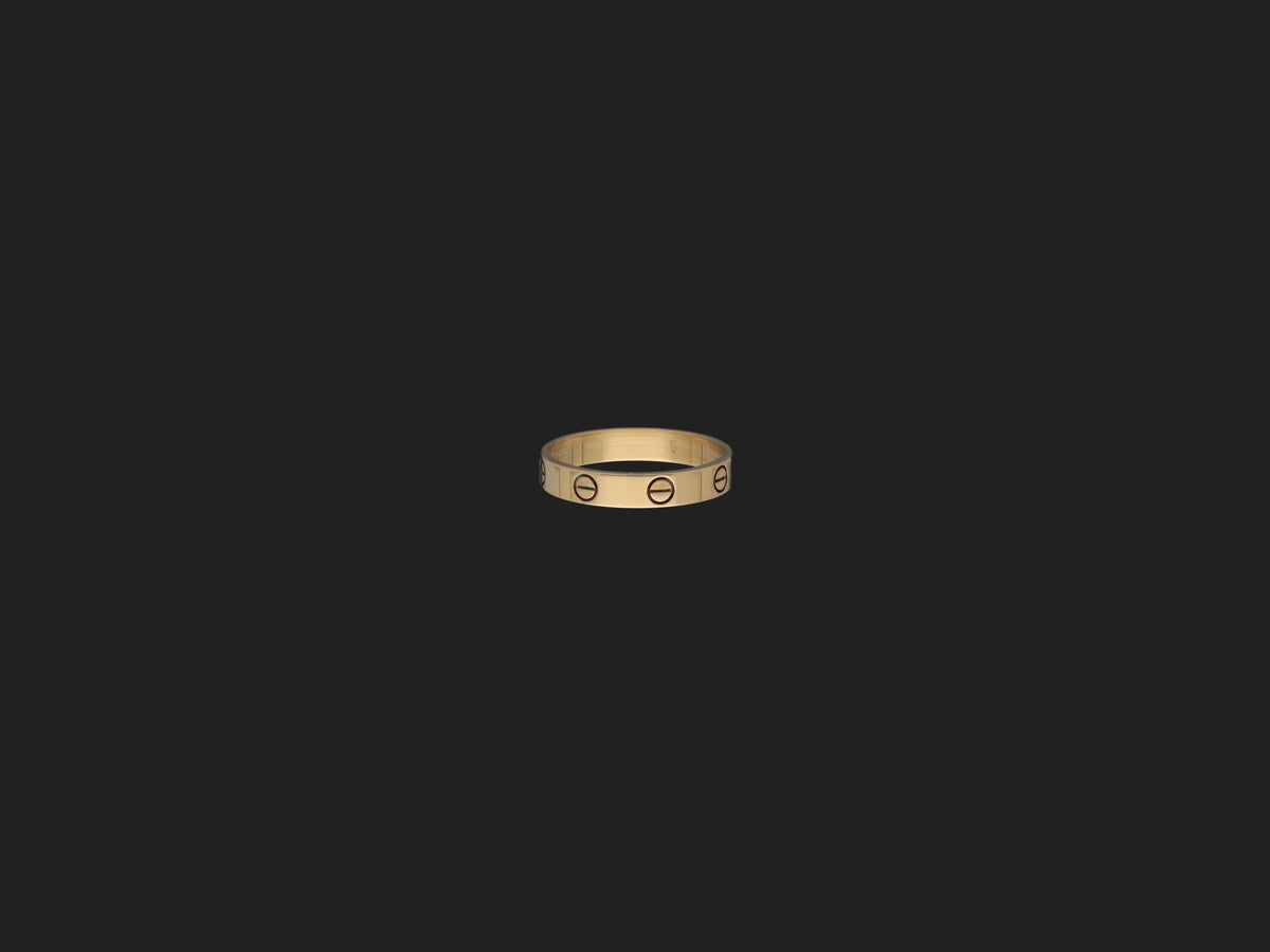 Cartier Love Ring Yellow Gold size 57 (1)