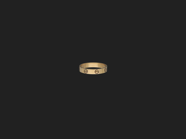 Cartier Love Ring Yellow Gold size 57