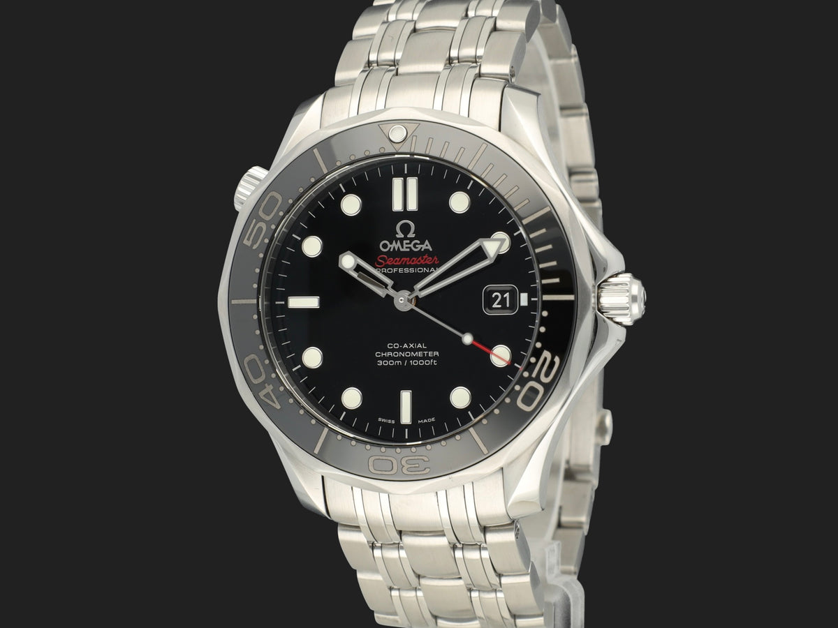 Omega Seamaster Diver 300M Co-Axial Master Chronometer Black Dial 212.30.41.20.01.003 (1)