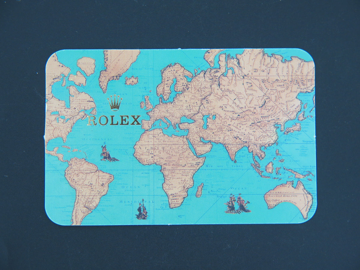 Rolex Calendar Card 2000 / 2001 (1)