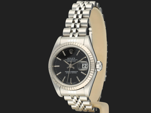 Rolex Lady-Datejust 26 Black Dial 69174