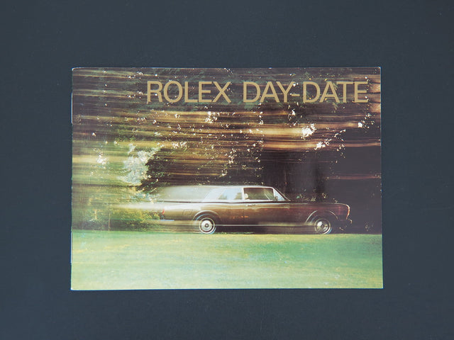 Rolex Day-Date Booklet English