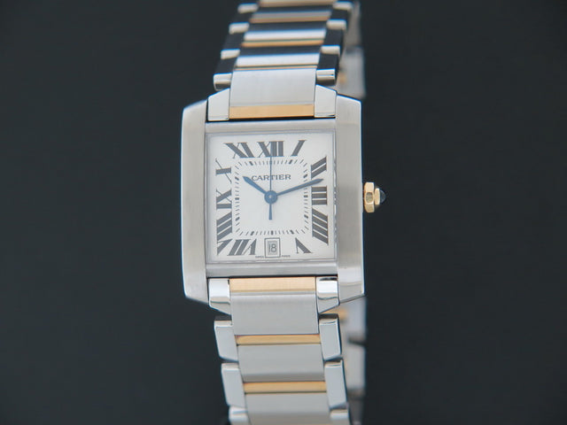 Cartier Tank FranÃ§aise GM Automatic Gold/Steel 2302