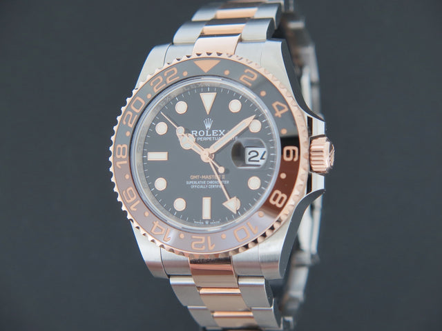 Rolex GMT-Master II Everose/Steel ''Rootbeer''