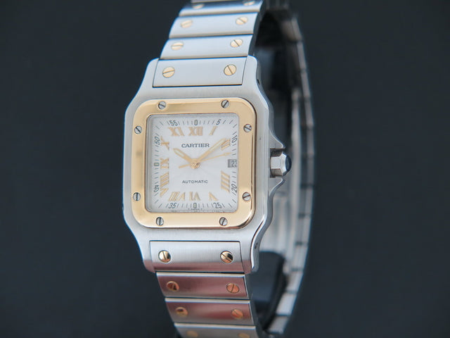 Cartier Santos Galbee GM Gold/Steel / 2319